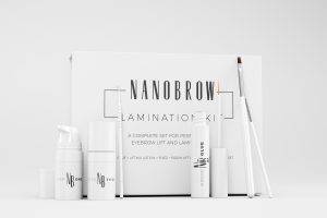 Zestaw do laminacji brwi Nanobrow Lamination Kit – mistrz w dziedzinie samodzielnego stylizowania brwi